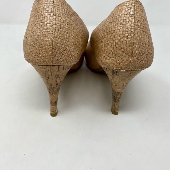 Women’s Elegant Peep-Toe Heels Size 10 - Picture 4 of 11